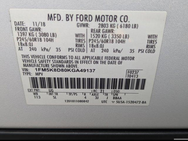 used 2019 Ford Explorer car, priced at $17,999