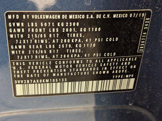 used 2019 Volkswagen Tiguan car, priced at $16,798