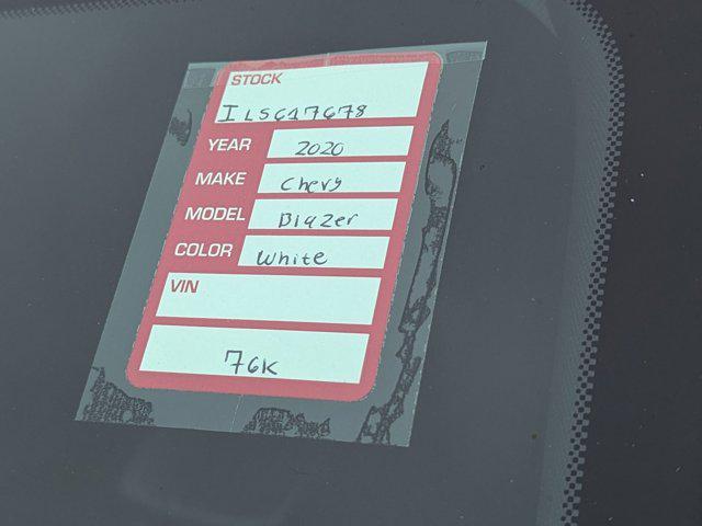 used 2020 Chevrolet Blazer car, priced at $19,499