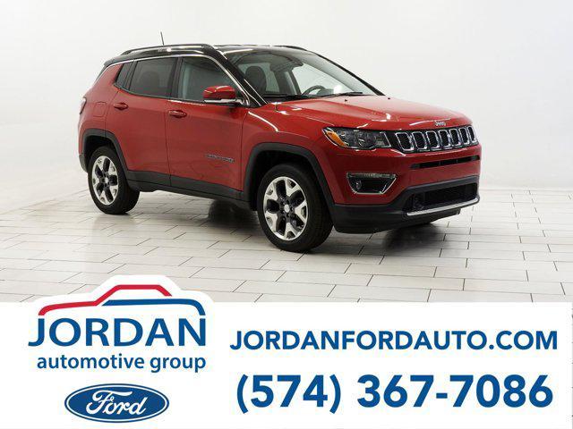 used 2021 Jeep Compass car, priced at $21,397