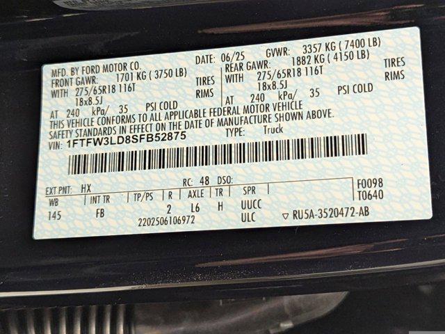 new 2025 Ford F-150 car, priced at $58,372