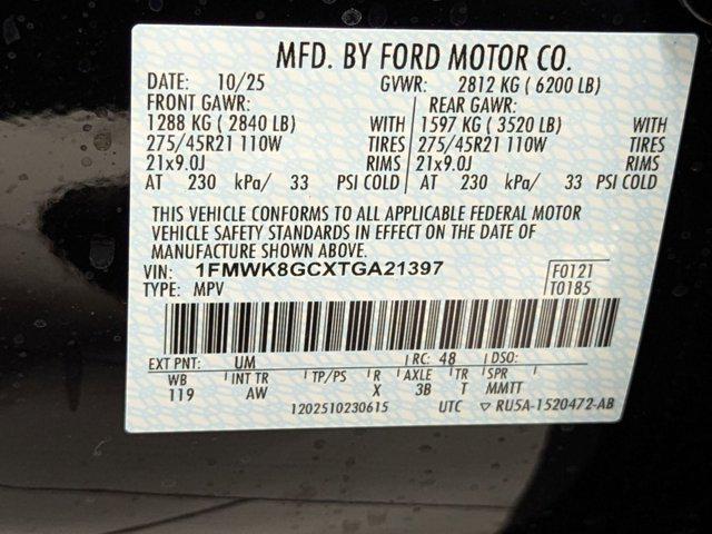 new 2026 Ford Explorer car, priced at $60,775