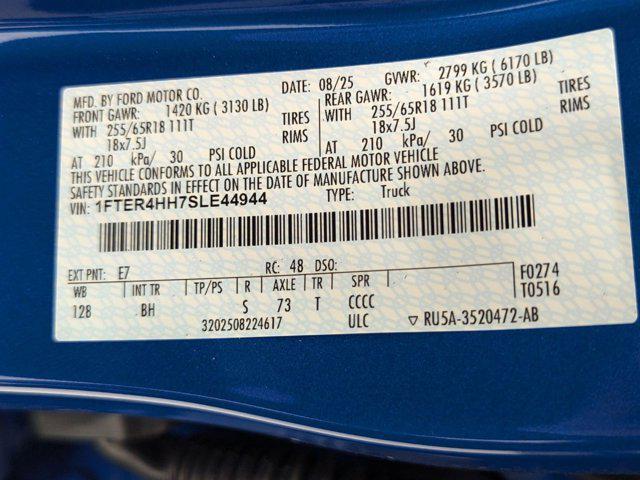 new 2025 Ford Ranger car, priced at $41,170