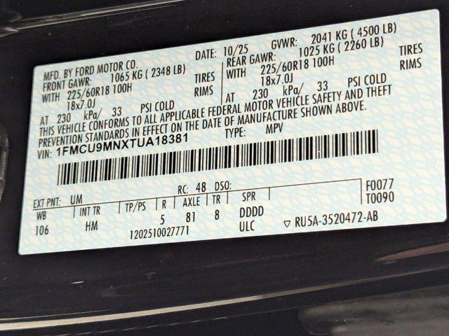 new 2026 Ford Escape car, priced at $36,697