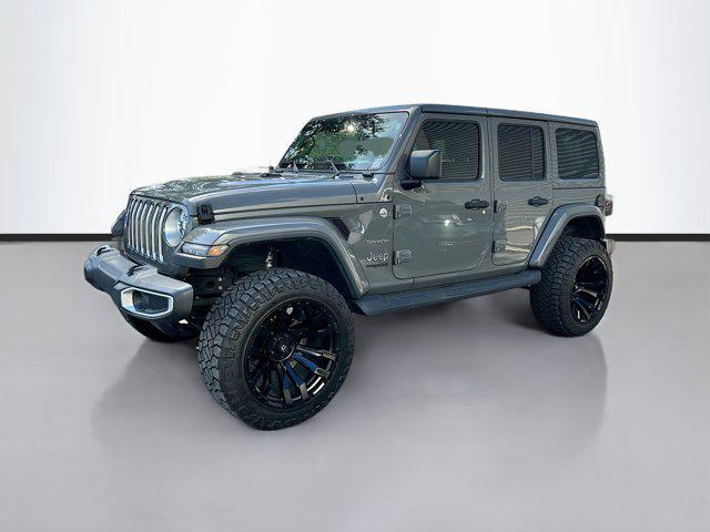 used 2020 Jeep Wrangler Unlimited car, priced at $31,956
