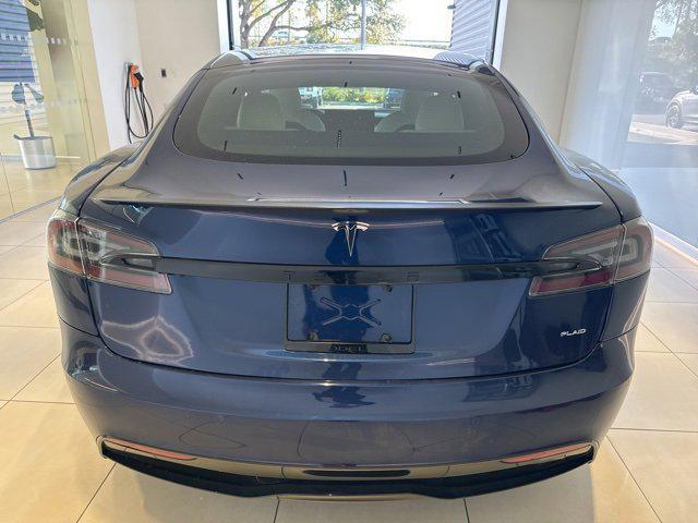 used 2022 Tesla Model S car, priced at $67,898