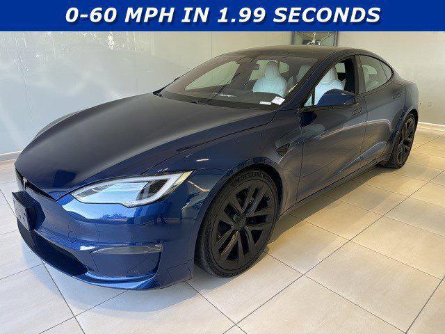 used 2022 Tesla Model S car, priced at $67,898