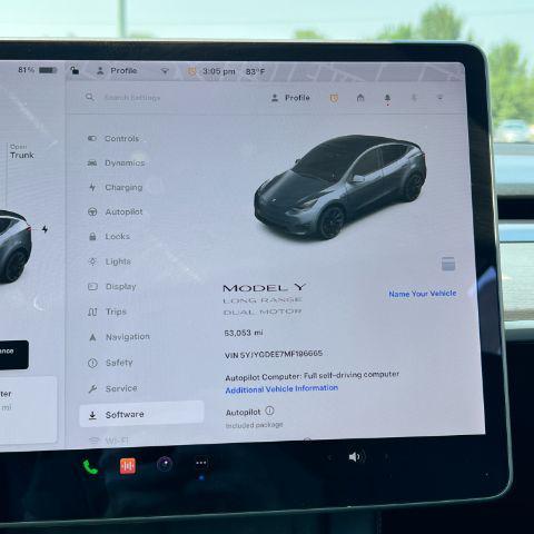 used 2021 Tesla Model Y car, priced at $29,999