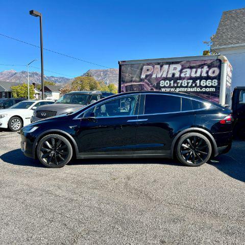 used 2018 Tesla Model X car, priced at $31,999