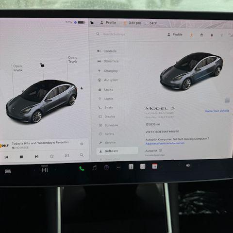 used 2019 Tesla Model 3 car, priced at $17,999