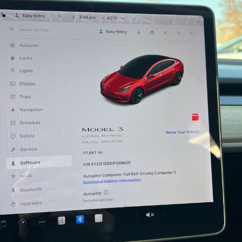 used 2018 Tesla Model 3 car, priced at $19,999