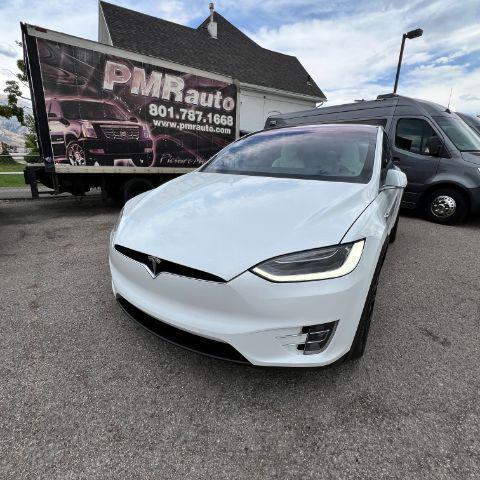 used 2018 Tesla Model X car, priced at $35,999