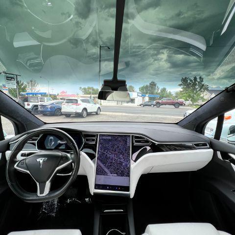 used 2018 Tesla Model X car, priced at $35,999