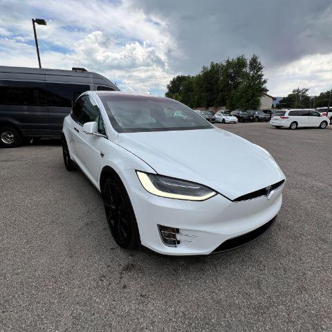 used 2018 Tesla Model X car, priced at $35,999