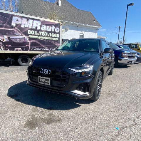 used 2019 Audi Q8 car, priced at $44,999