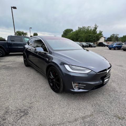 used 2018 Tesla Model X car, priced at $54,999