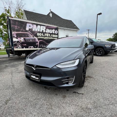 used 2018 Tesla Model X car, priced at $54,999