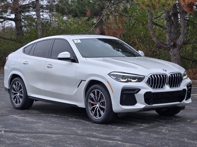 used 2022 BMW X6 car, priced at $54,990