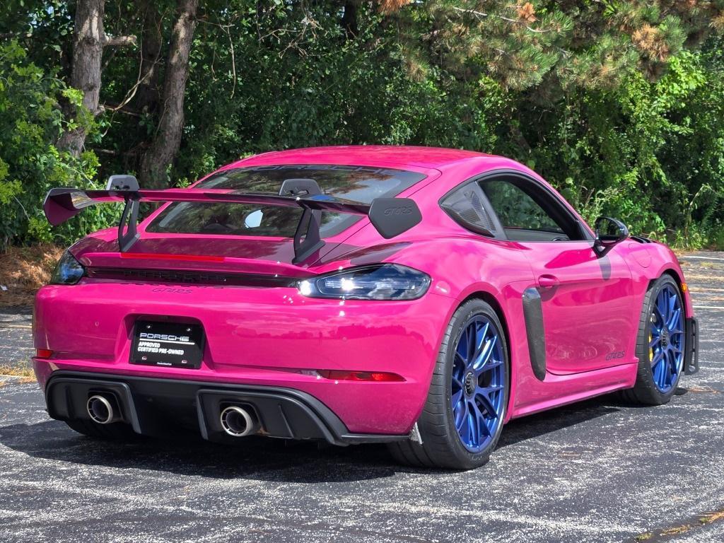 used 2025 Porsche 718 Cayman car, priced at $215,990