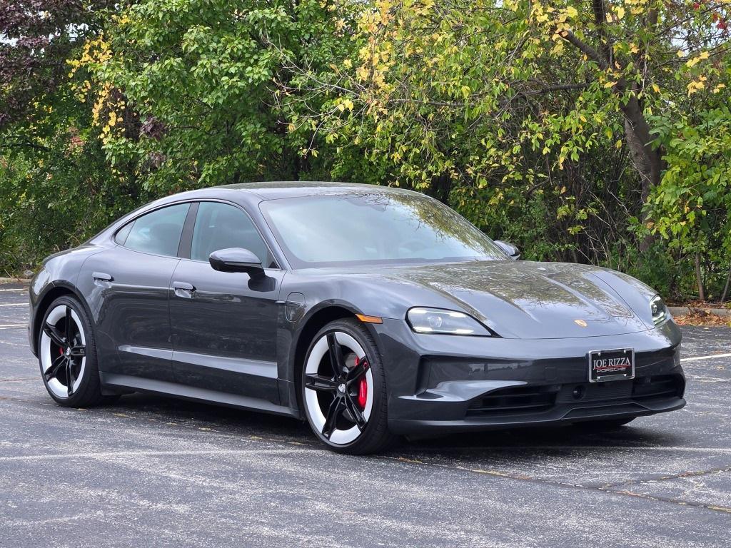 used 2025 Porsche Taycan car, priced at $123,990
