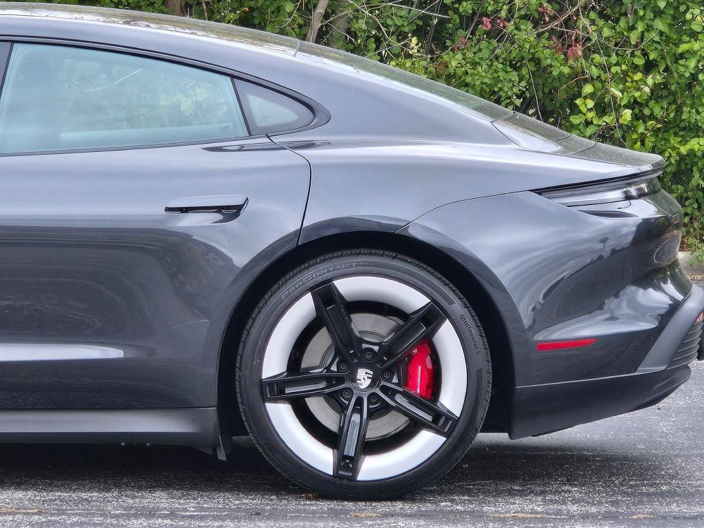used 2025 Porsche Taycan car, priced at $123,990