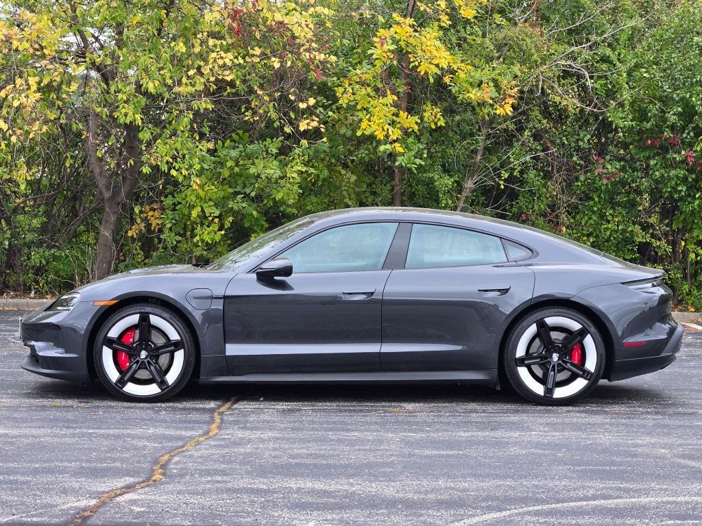 used 2025 Porsche Taycan car, priced at $123,990
