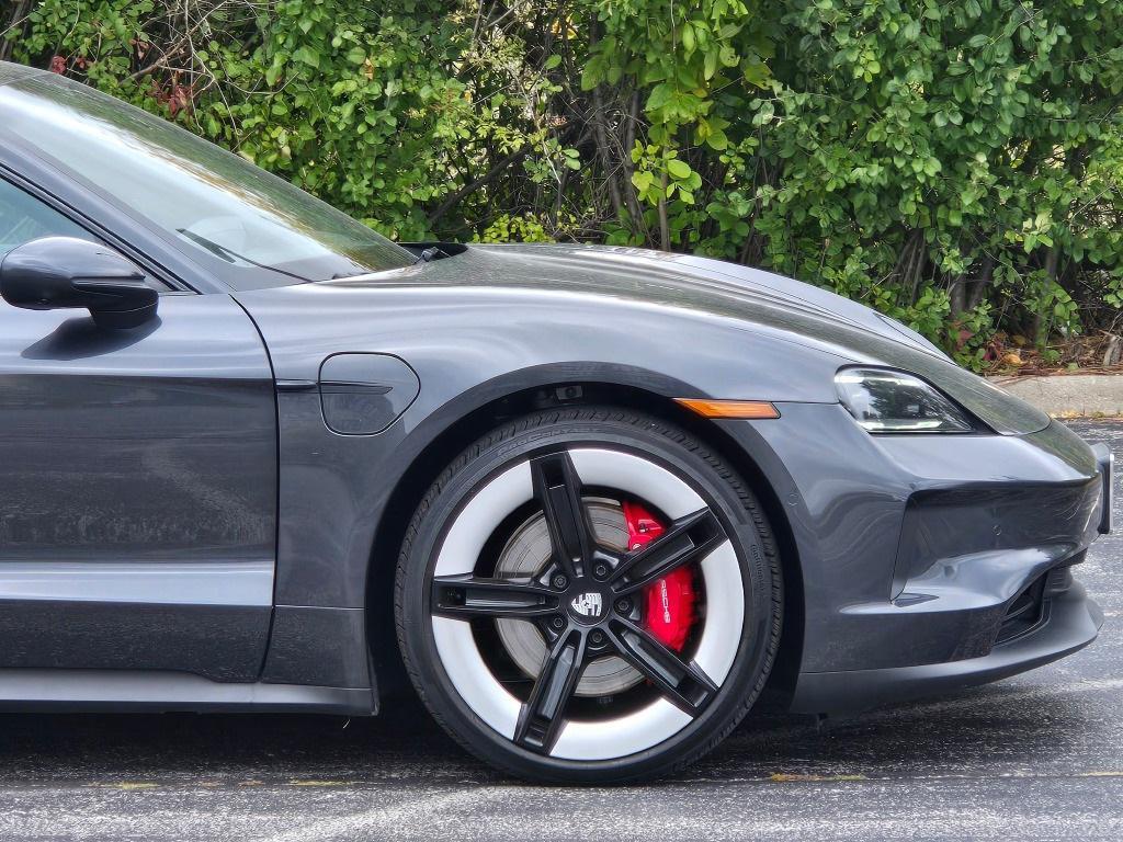 used 2025 Porsche Taycan car, priced at $123,990