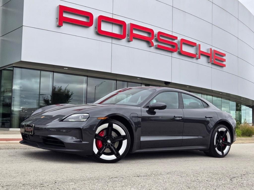 used 2025 Porsche Taycan car, priced at $123,990