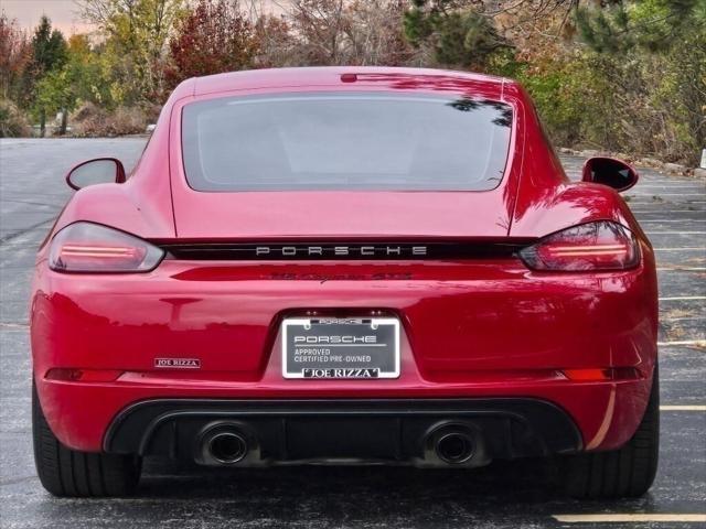 used 2021 Porsche 718 Cayman car, priced at $68,490