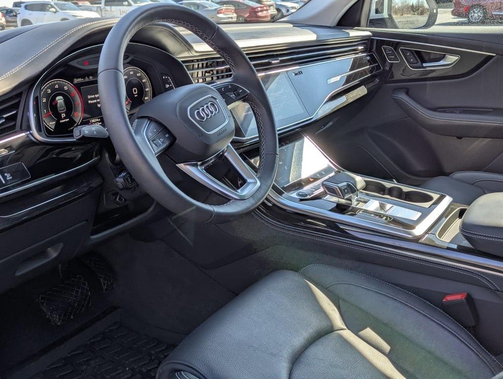 used 2024 Audi Q8 car, priced at $69,490