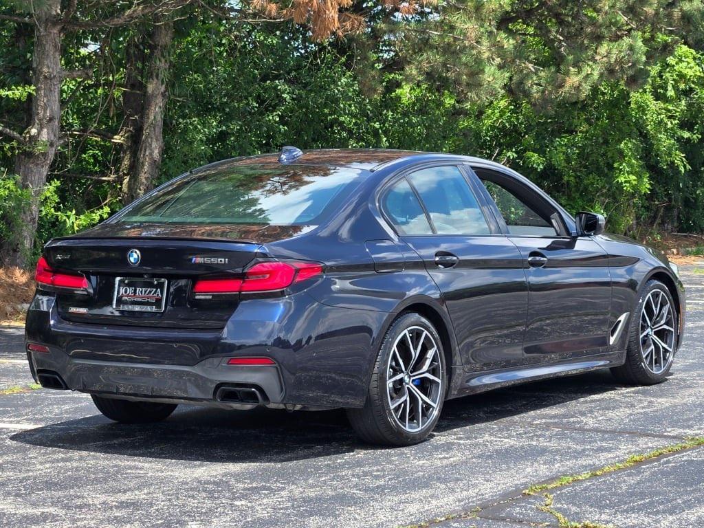 used 2021 BMW M550 car, priced at $37,490