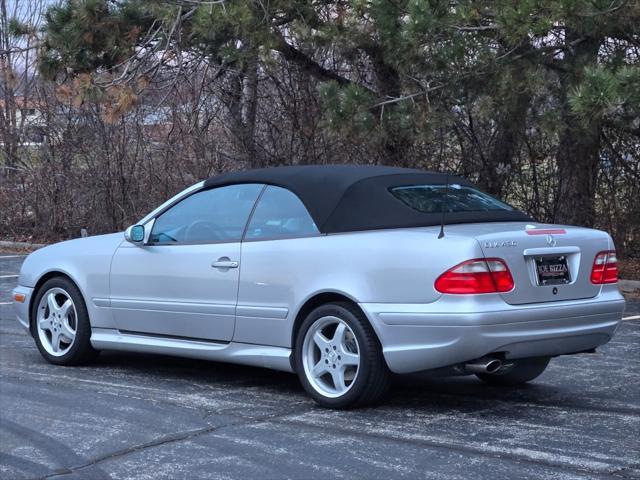 used 2002 Mercedes-Benz CLK-Class car, priced at $9,990