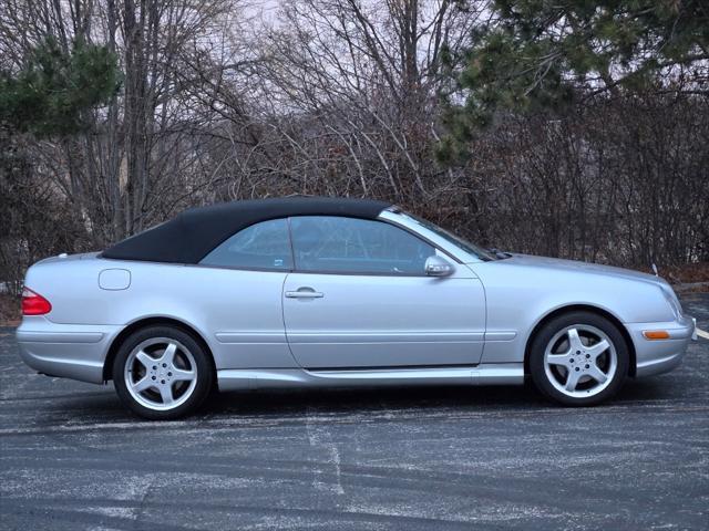 used 2002 Mercedes-Benz CLK-Class car, priced at $9,990