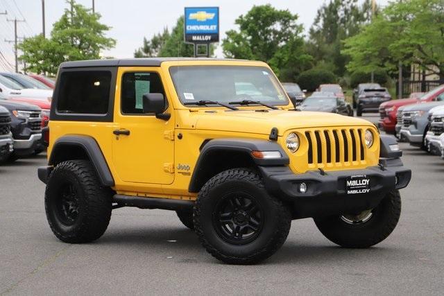 used 2019 Jeep Wrangler car, priced at $27,500