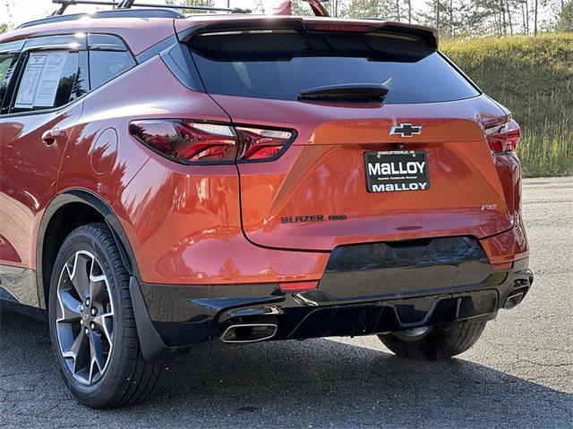 used 2021 Chevrolet Blazer car, priced at $27,959