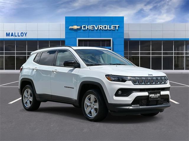 used 2022 Jeep Compass car, priced at $23,404