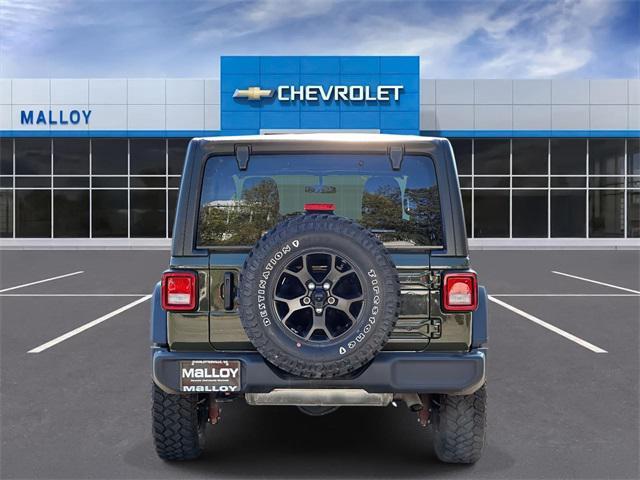 used 2022 Jeep Wrangler car, priced at $32,698