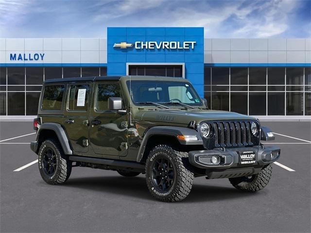 used 2022 Jeep Wrangler car, priced at $32,698