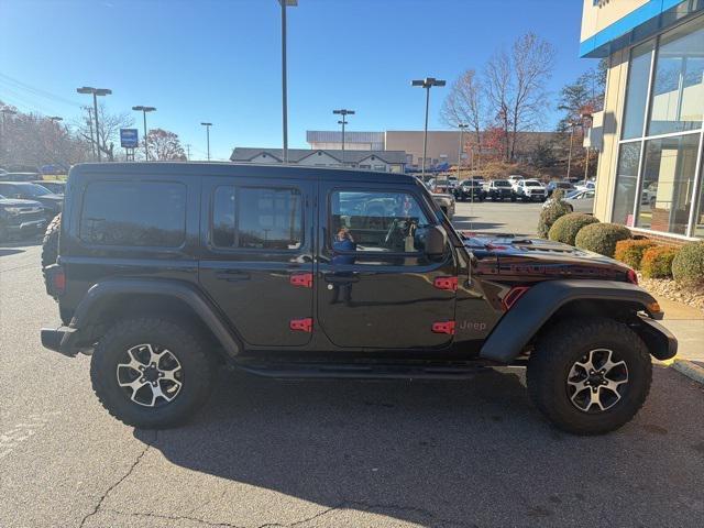 used 2021 Jeep Wrangler Unlimited car, priced at $36,156