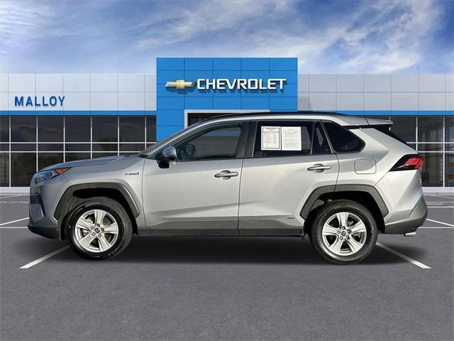 used 2019 Toyota RAV4 Hybrid car, priced at $29,497