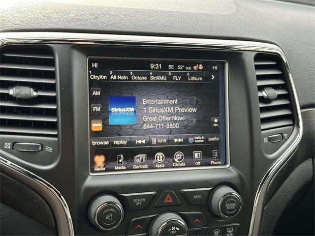 used 2017 Jeep Grand Cherokee car, priced at $18,482