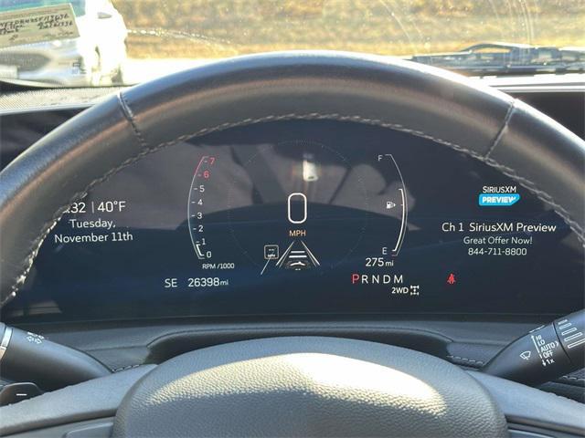 used 2025 Cadillac XT4 car, priced at $36,200