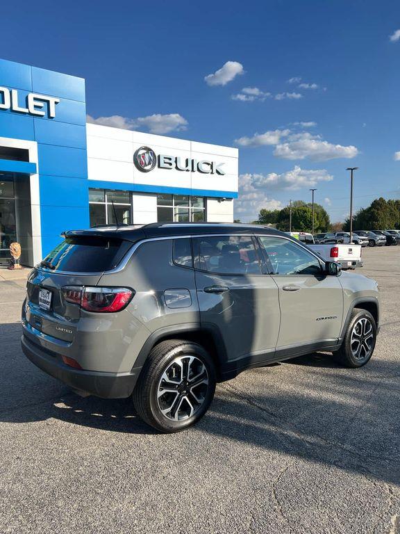 used 2022 Jeep Compass car, priced at $21,988