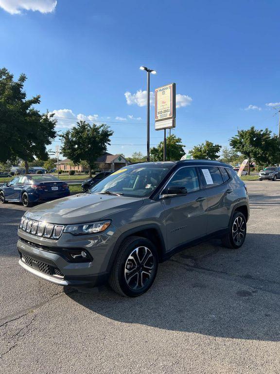 used 2022 Jeep Compass car, priced at $21,988