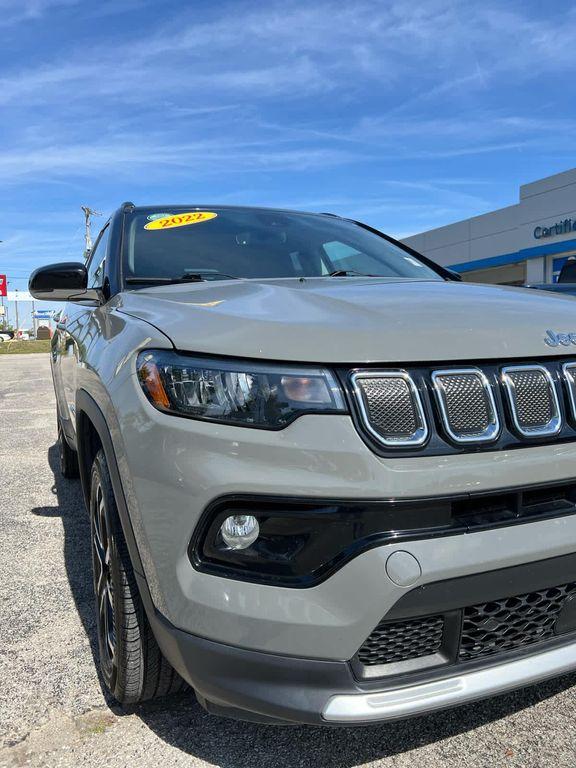 used 2022 Jeep Compass car, priced at $21,988