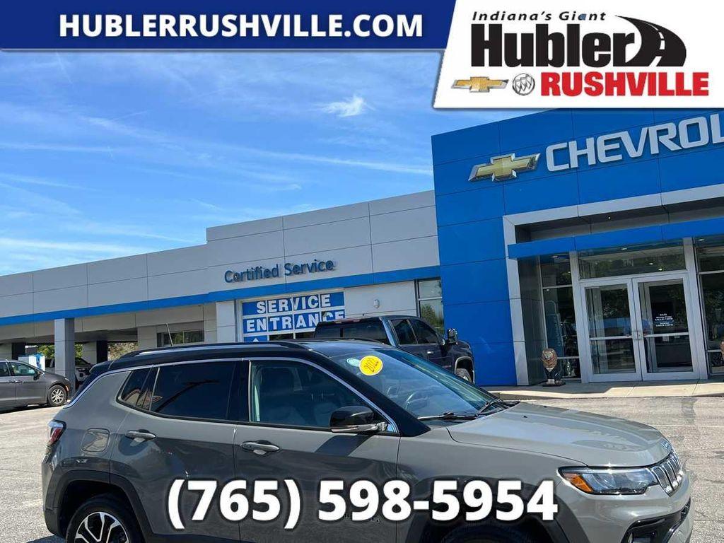 used 2022 Jeep Compass car, priced at $21,988