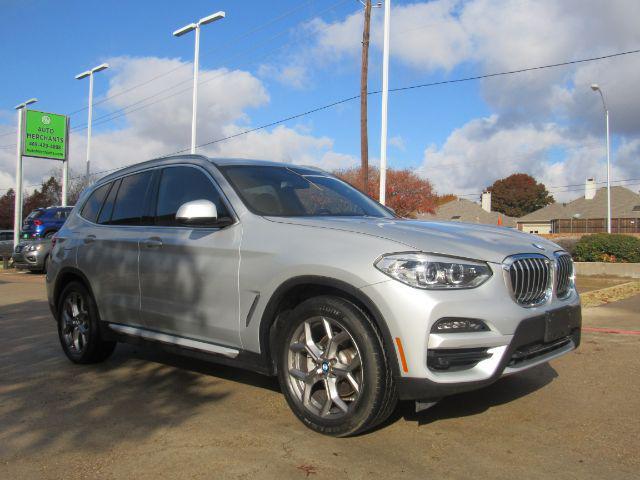 used 2021 BMW X3 car, priced at $27,400