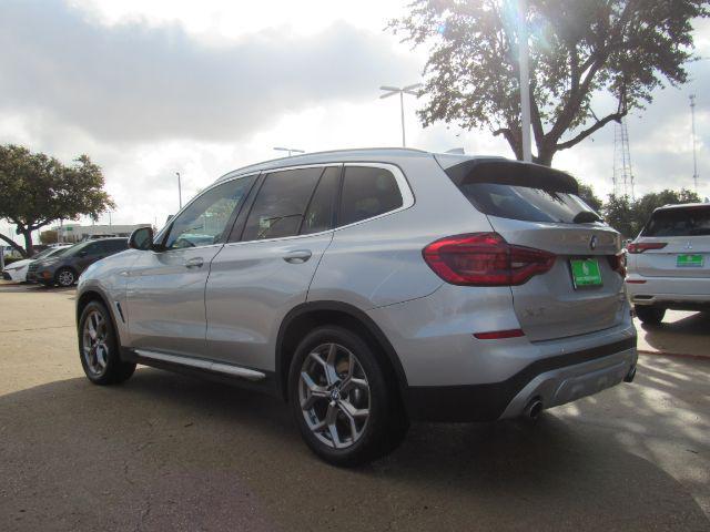 used 2021 BMW X3 car, priced at $27,400