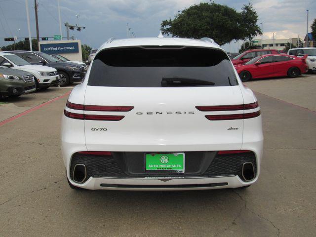 used 2022 Genesis GV70 car, priced at $27,499
