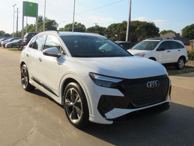 used 2024 Audi Q4 e-tron car, priced at $29,999